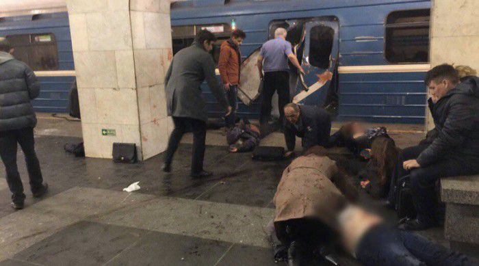 Printre victimele exploziei din Sankt Petersburg nu sunt cetățeni moldoveni. Foto: lenta.ru 
