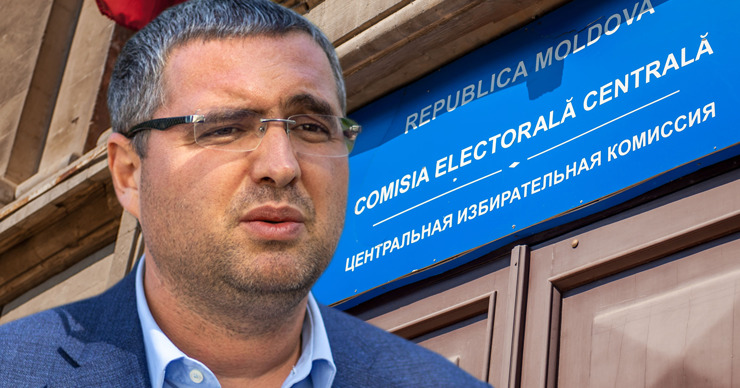 ЦИК вынес предупреждение избирательному блоку «Ренато Усатый». Коллаж: Point.md.
