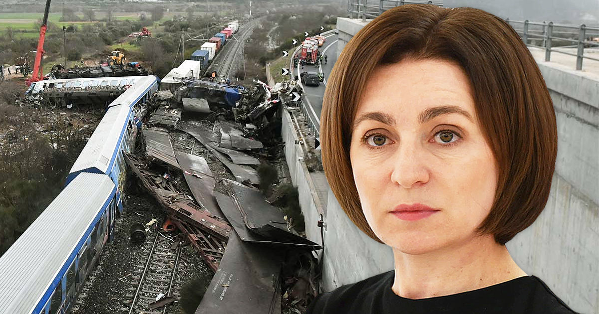 Санду принесла соболезнования президенту Греции, находящейся в Кишиневе. Коллаж: Point.md