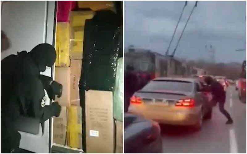 По подозрению в контрабанде из Одессы задержаны двое сотрудников полиции.