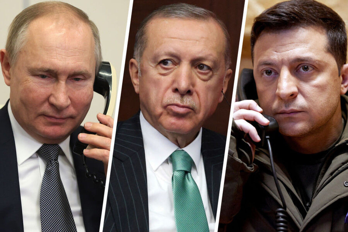 Эрдоган анонсировал переговоры с Путиным и Зеленским.