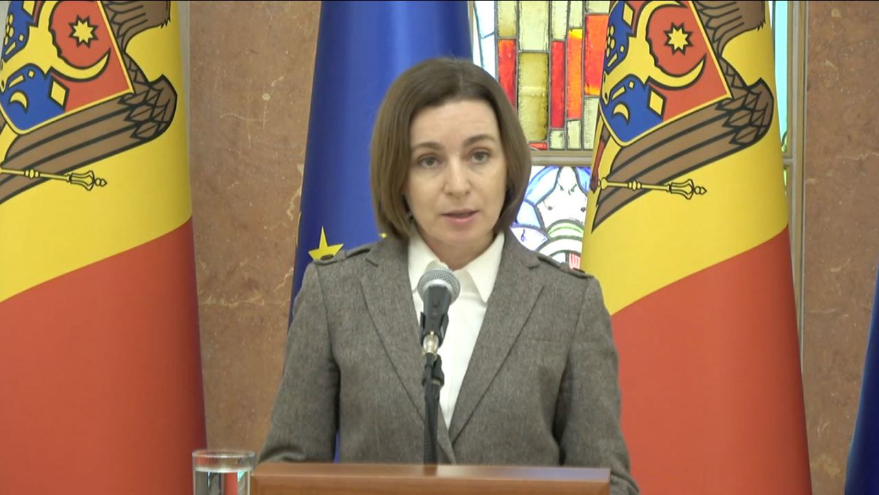 Президент Республики Молдова Майя Санду. 