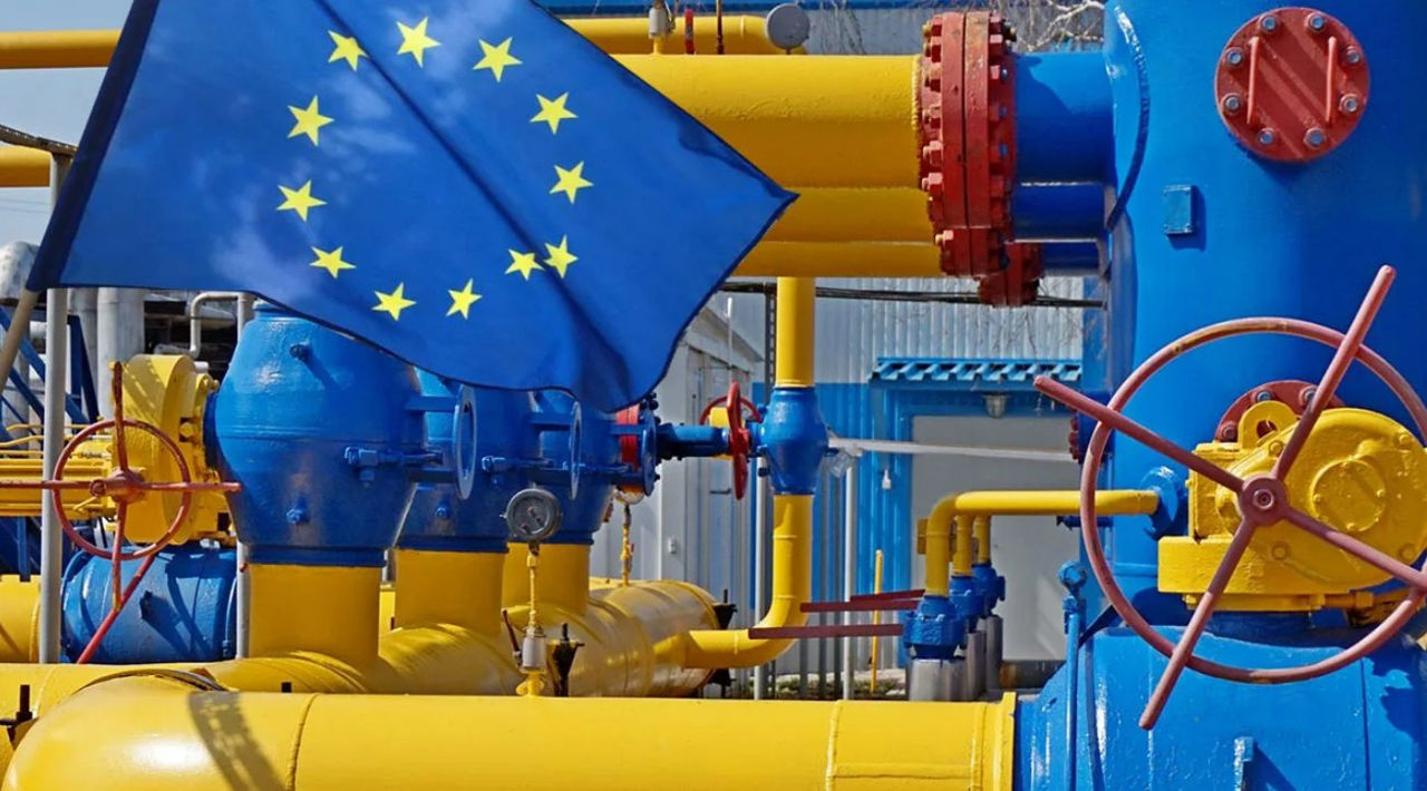 Запасы газа в хранилищах ЕС максимальные за всю историю наблюдений.