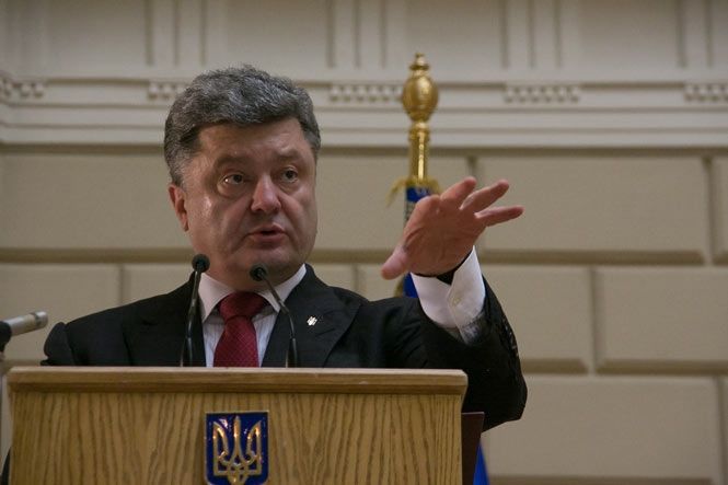 Президент Украины Петр Порошенко.
