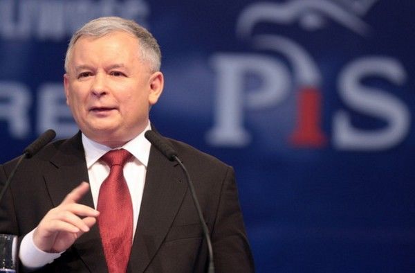 Лидер правящей в Польше партии «Закон и справедливость» Ярослав Качиньский.