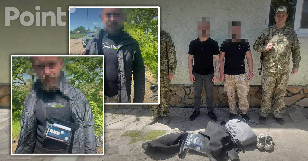 În costume de neopren și pe biciclete: Trei ucraineni au încercat să ajungă în Moldova.