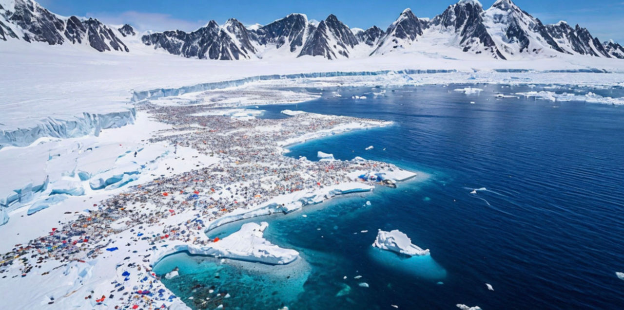Oamenii de știință au descoperit pentru prima dată microplastice în zone îndepărtate din Antarctica.