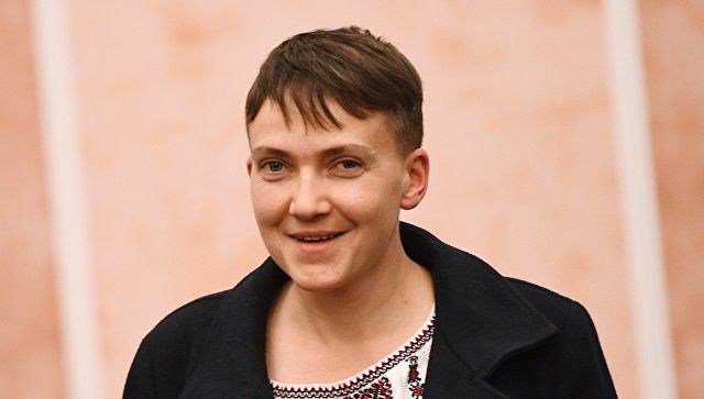 Депутат Верховной рады Надежда Савченко.