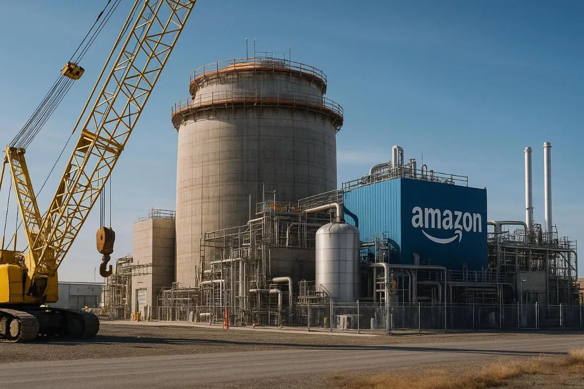 Amazon își dezvăluie planul pentru propria centrală nucleară.
