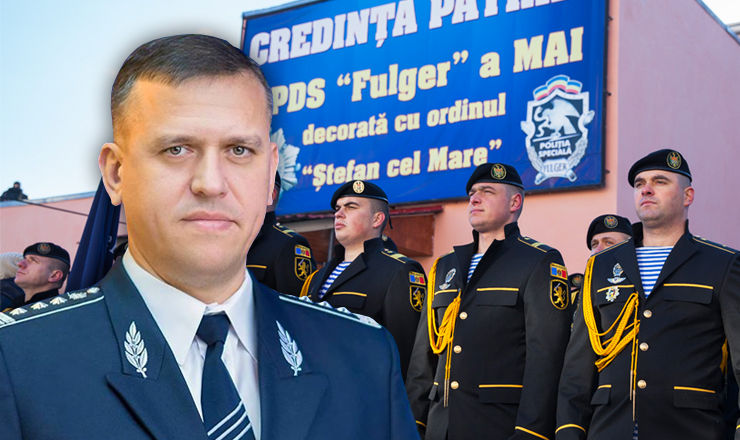 Пынзарь поздравил бригаду "Fulger" с 27-ой годовщиной со дня основания.