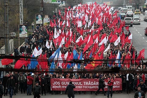 Молдавское общество вынесло обвинение правящему альянсу. Фото: moldnews.md