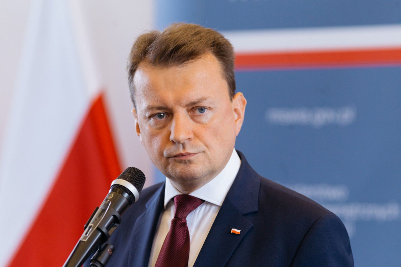 Министр обороны Польши Мариуш Блащак.
