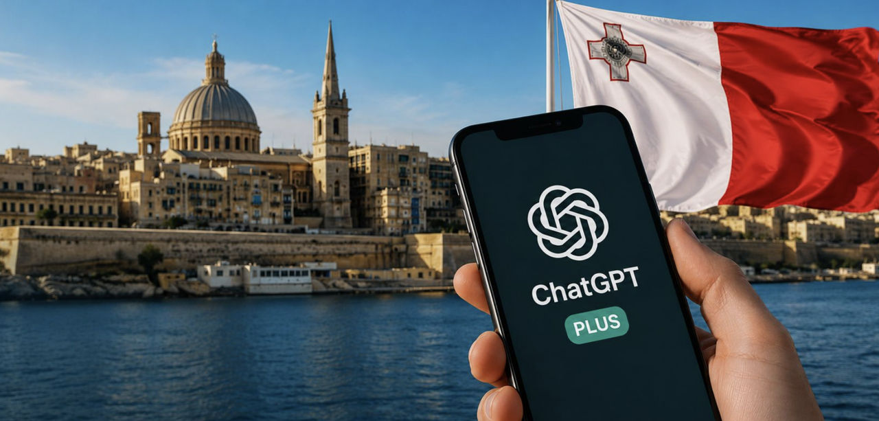 Мальта первой в мире оплатит гражданам ChatGPT Plus.