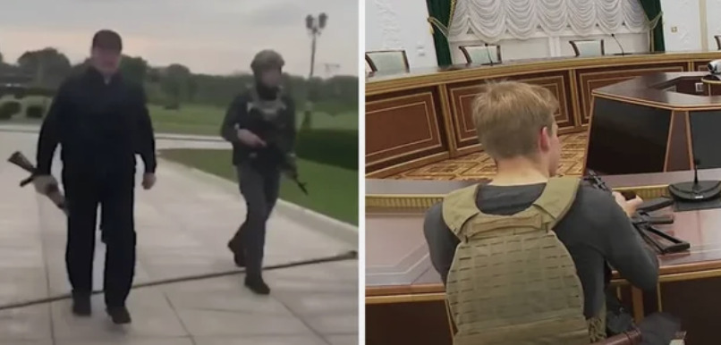 Оппозиция потребовала проверить передачу автомата сыну Лукашенко.