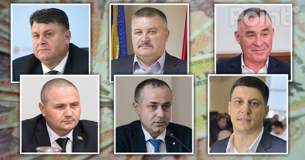 Половина председателей районов Молдовы - миллионеры.