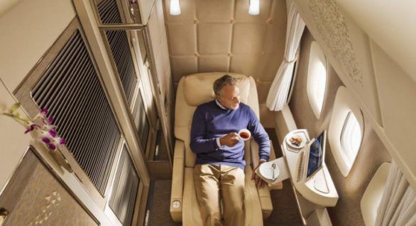 Lux inestimabil: Cum arată dormitoarele private cu paturi din noile avioane