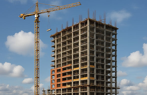 Volumul locuințelor construite în Capitală a crescut cu 20%.