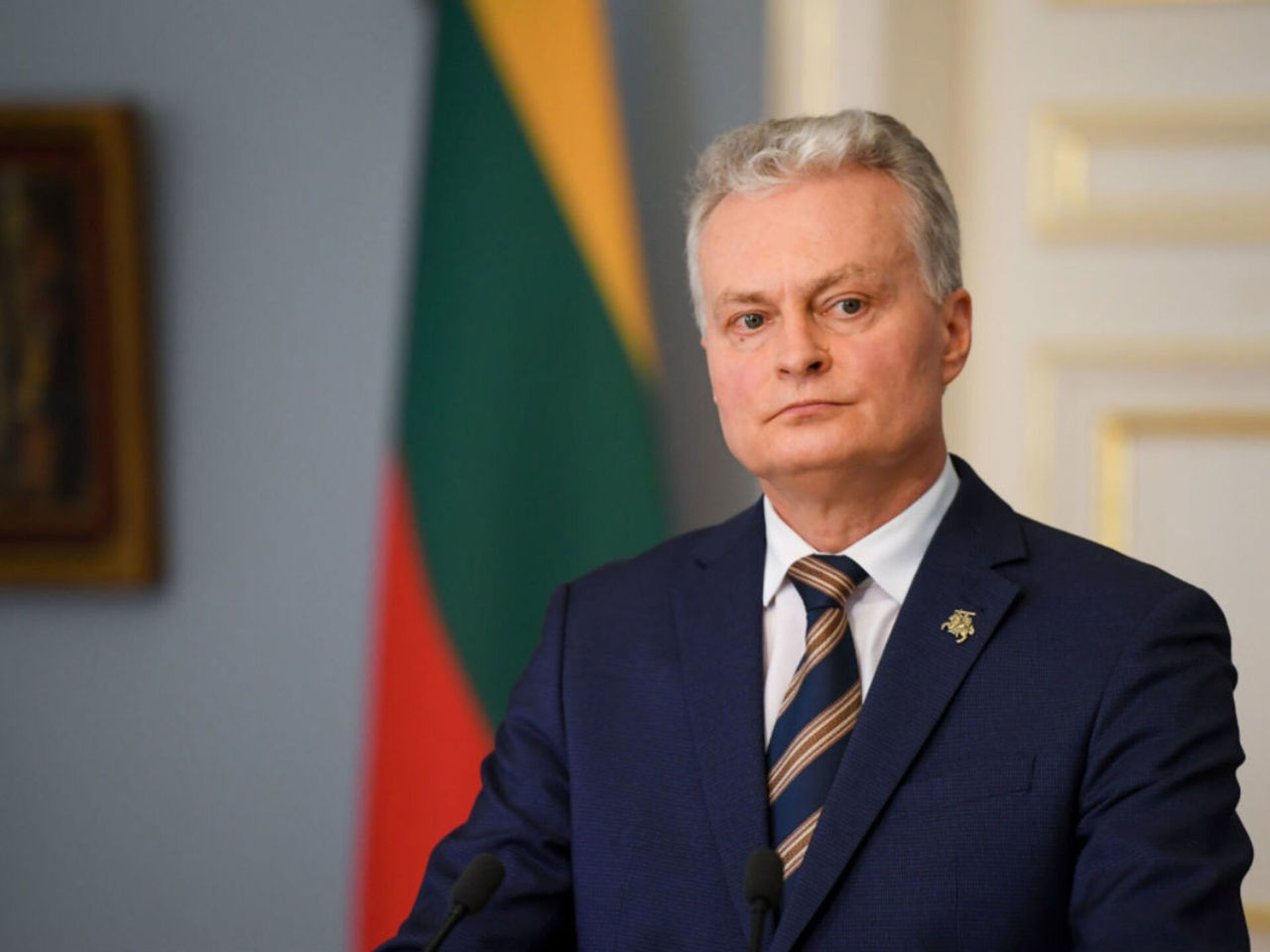 Президент Литвы Гитанас Науседа.
