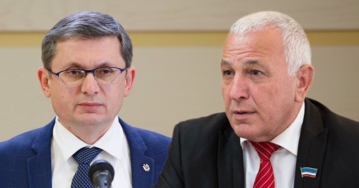 Спикер парламента провел беседу с председателем НСГ. Коллаж: Point.md