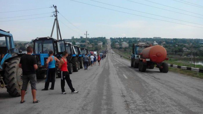Ultima acțiune de protest a agricultorilor a avut loc pe data de 15 aprilie. Foto: pesurse.md