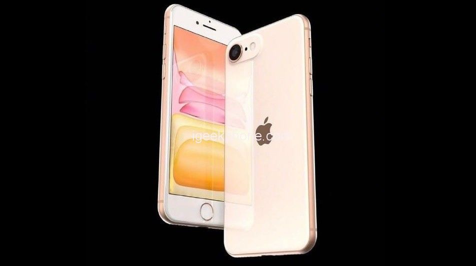 В Сети появились рендеры iPhone SE 2.