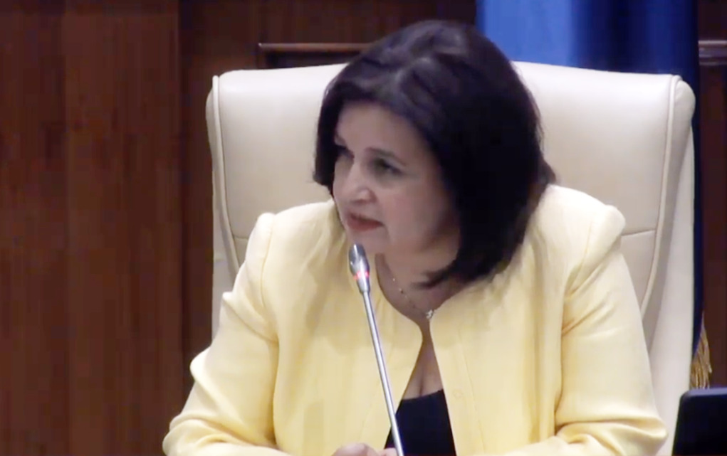 Вице-председатель парламента, депутат от ДПМ Моника Бабук.