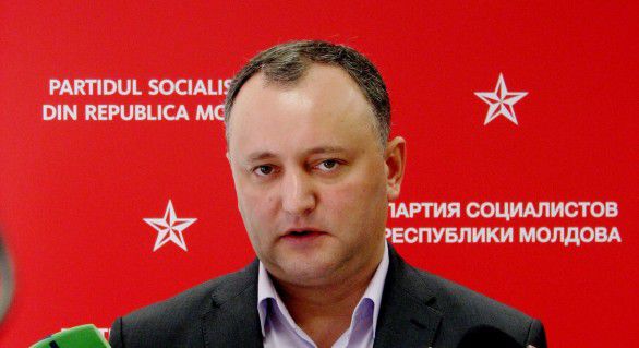 Igor Dodon, candidatul PSRM la funcția de președinte al RM.