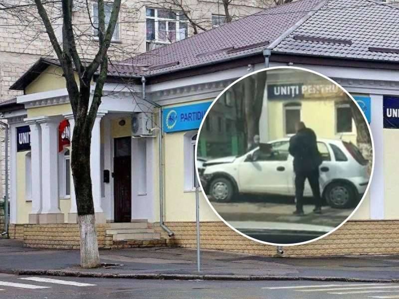 У офиса ЛП мужчина лопатой разгромил три автомобиля.