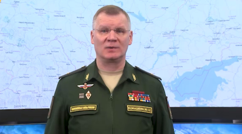 ООфициальный представитель Минобороны РФ генерал-майор Игорь Конашенков.