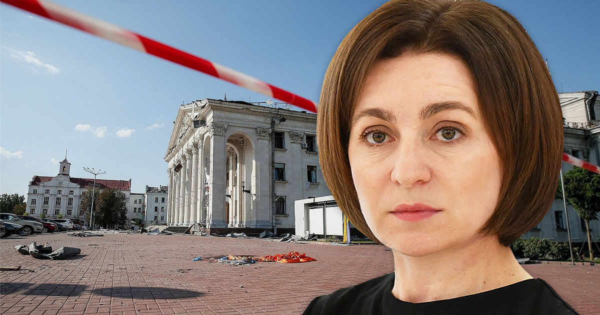 Санду об ударе по Чернигову: Вопиющая агрессия против гражданского населения. Коллаж: Point.md