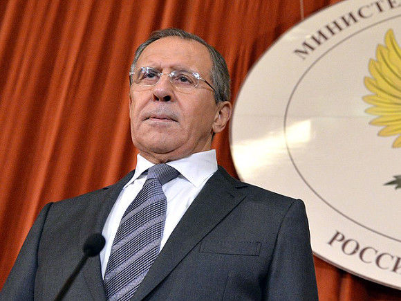 Глава российского МИДа Сергей Лавров.