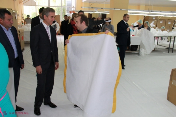 O întreprindere cu capital elevețian din orașul Soroca produce huse pentru automobilele europene, iar investititorul are planuri mari pe viitor.
