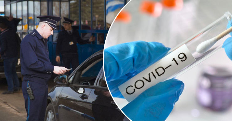 Сотрудников погранполиции могут обязать предоставлять тесты на COVID. Коллаж: Point.md.