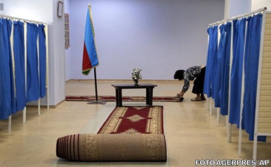 Agenţia care a dezvoltat aplicaţia respectivă, Happy Baku, a contestat că a arătat rezultatele alegerilor înainte de vot.