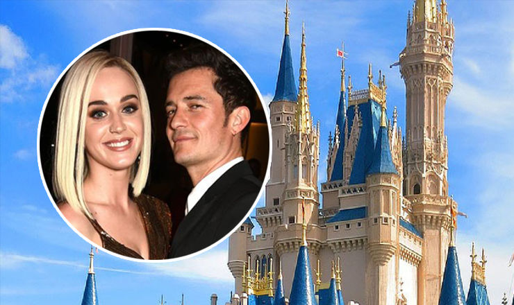 Кэти Перри и Орландо Блум женятся в замке Золушки.
