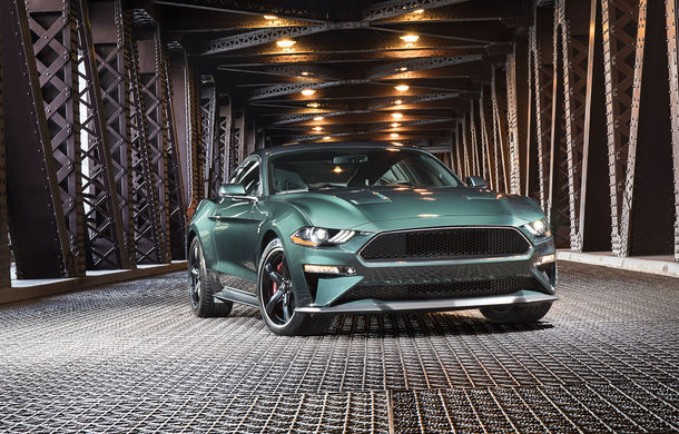 Primul exemplar din noua serie Ford Mustang Bullitt a fost scos la licitație.