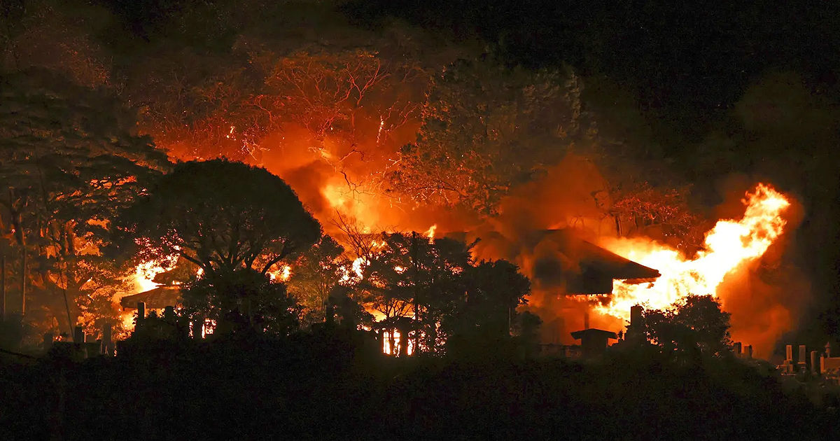 Incendiu în Japonia: 170 de case distruse și evacuări în masă.