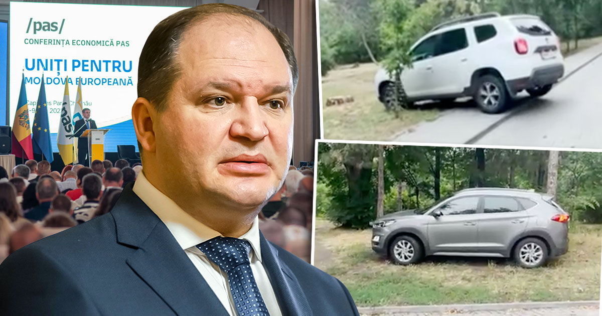 Чебан о депутатах PAS: Жду, когда их оштрафуют за неправильную парковку. Коллаж: Point.md