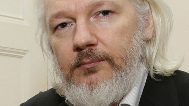 44-летний Ассанж попросил убежища в посольстве Эквадора в июне 2012 года. Фото: pa.gov