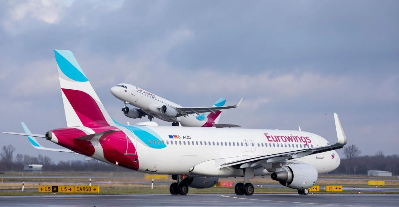 С 1 мая лоукостер Eurowings начал выполнять рейсы из аэропорта Кишинева.