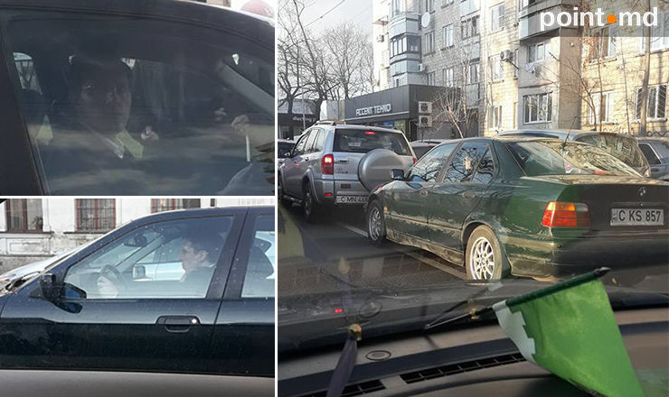 Primarul suspendat Dorin Chirtoacă, surprins încălcând regulile de circulație