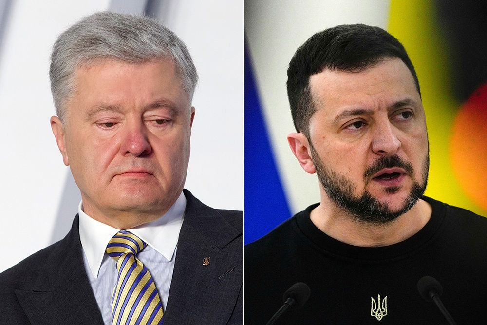 Зеленский утвердил санкции против Порошенко.