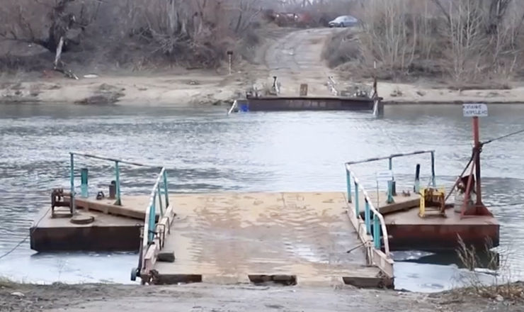В ночь со 2 на 3 февраля под воду ушел тираспольский паром. 