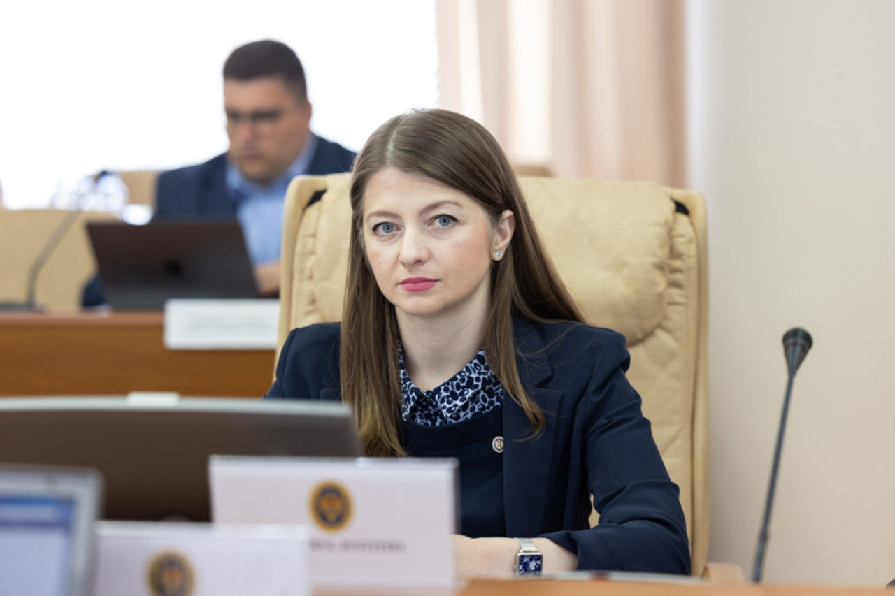 Министр юстиции Вероника Михайлов Морару.