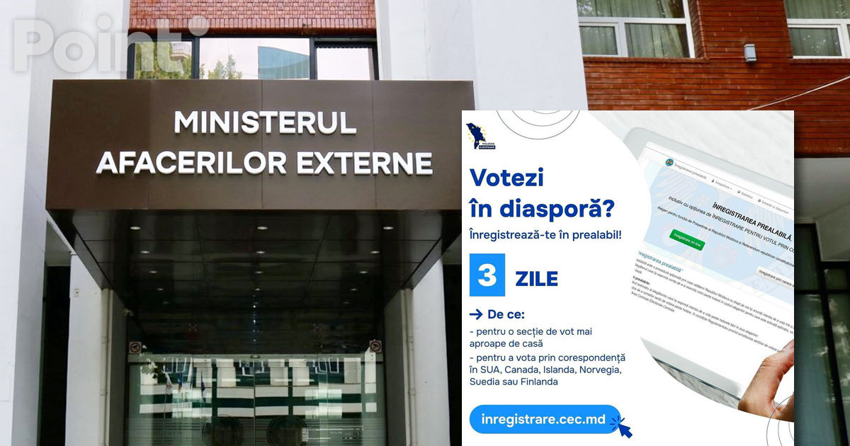 MAE: Încă trei zile pentru înregistrarea prealabilă pentru participarea la alegeri.