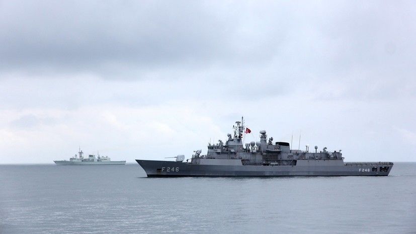 Грузия и НАТО провели совместные учения в Черном море.