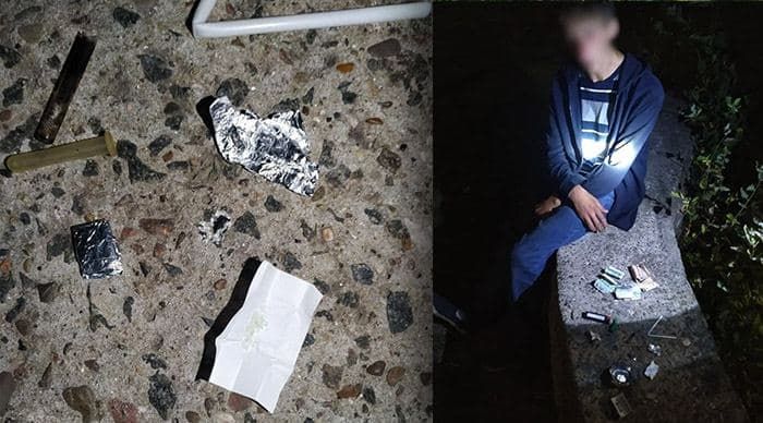 В столице задержали мужчину, разгуливавшего по улице с наркотиками. Коллаж: Point.md