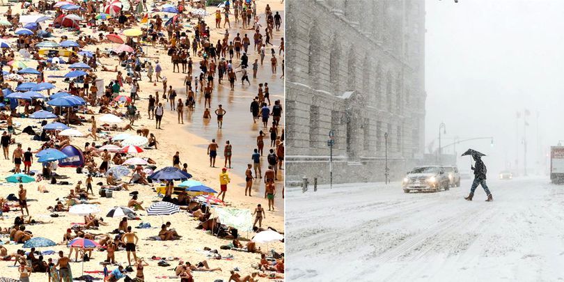 Diferență de peste 100 de grade Celsius între New York și Sydney. Foto: libertatea.ro