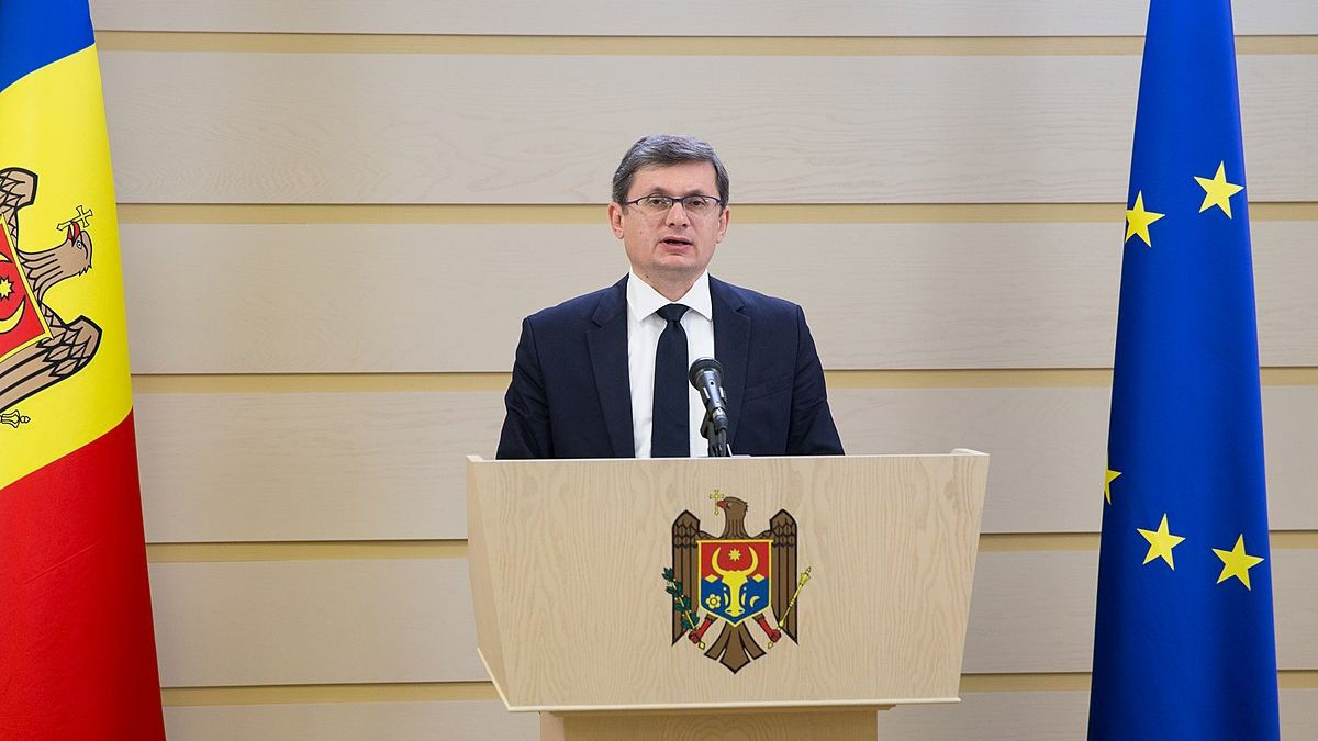 Председатель парламента Игорь Гросу. 