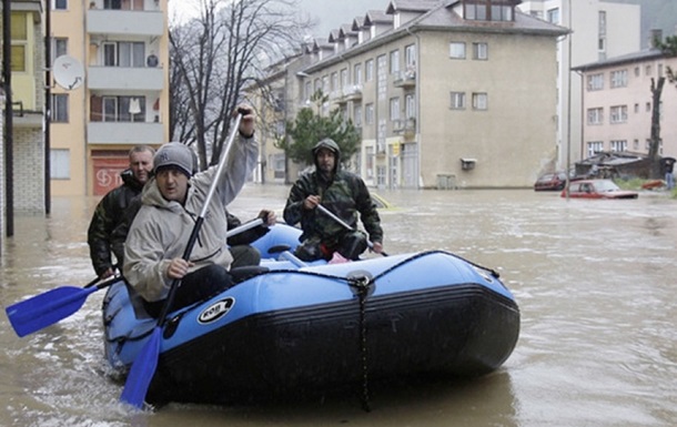 Большая вода пришла на Балканы. Фото: Reuters